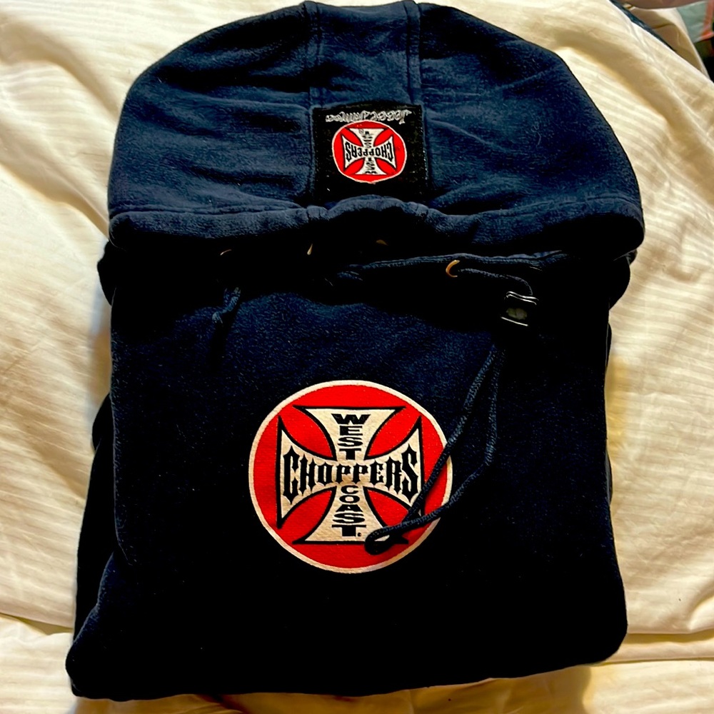 WEST COAST CHOPPERS LONG BEACH PULL-OVER HOODIE JESSE JAMES